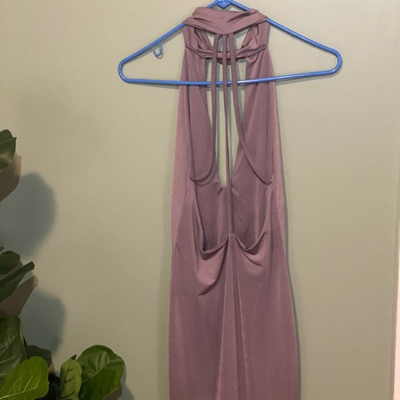 Backless midi with shimmer detail - Picture 5 of 15